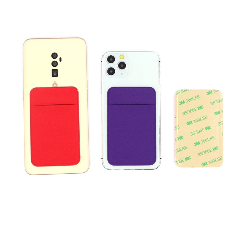 porte carte adhésif téléphone